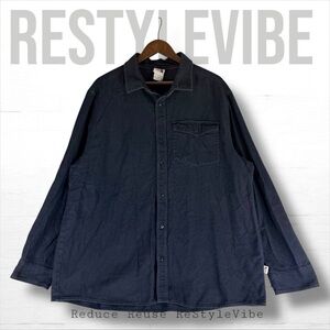 THE NORTH FACE Men’s Size XXL Shirt Button Down Flannel Long Sleeve Mediumweight